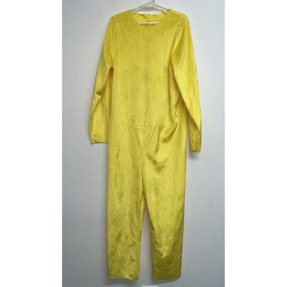 Pokemon Pikachu Unisex Boys Girls Halloween Costume Size M Jumpsuit Yellow Plush